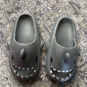Gray Shark Kids Slides